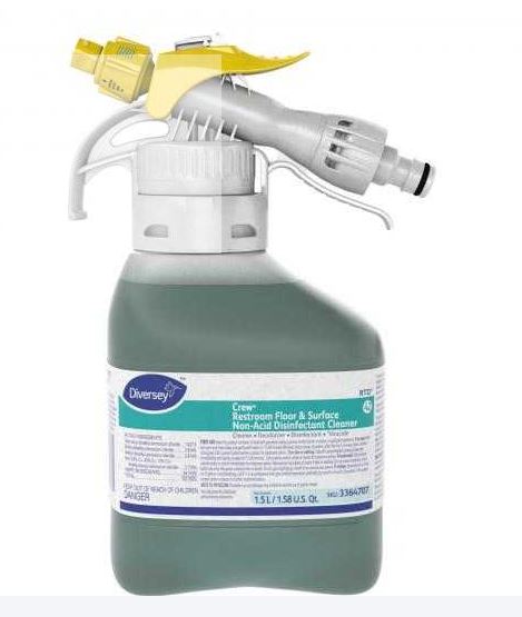 Restroom Floor & Surface Non-Acid Disinfectant Cleaner
