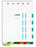 Carstens Carstens Chart Divider Set Polyethylene