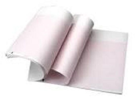 Zoll - Diagnostic Recording Paper Thermal Paper 90 mm X 112 mm Z-Fold Red Grid - 3476189