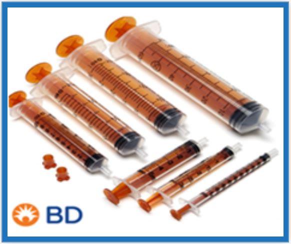 UniVia - Enteral Feeding Syringe 3 mL Blister Pack Connector Tip Without Safety - 305853