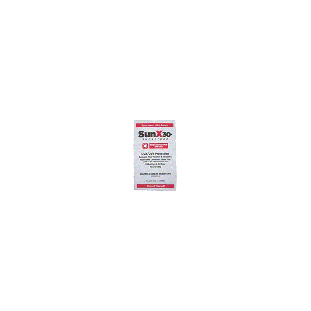 Sun X Sunscreen SPF30 Individual Packet