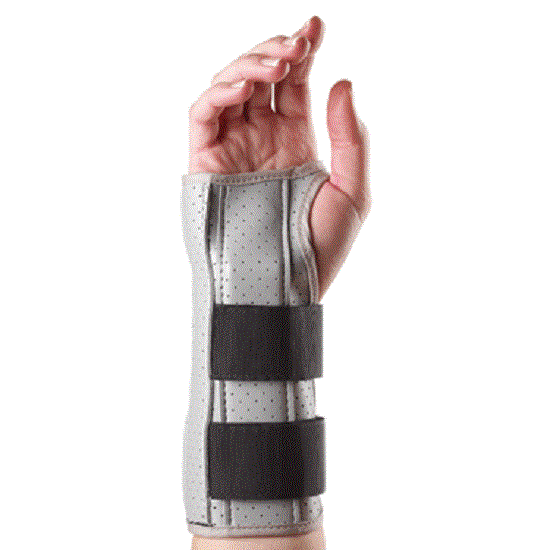 Ultra-Fit - Wrist Splint with Abducted Thumb Aluminum / Tricot Right Hand Black X-Small - 73-5302-000