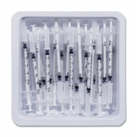 PrecisionGlide - Allergy Tray 0.5 mL 27 Gauge 1/2 Inch Regular Wall NonSafety - 305535