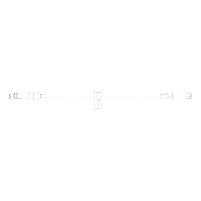 SmartSite* - Extension Set 8.5 Inch Tubing 1 Port 0.33 mL Priming Volume DEHP-Free - 10010983