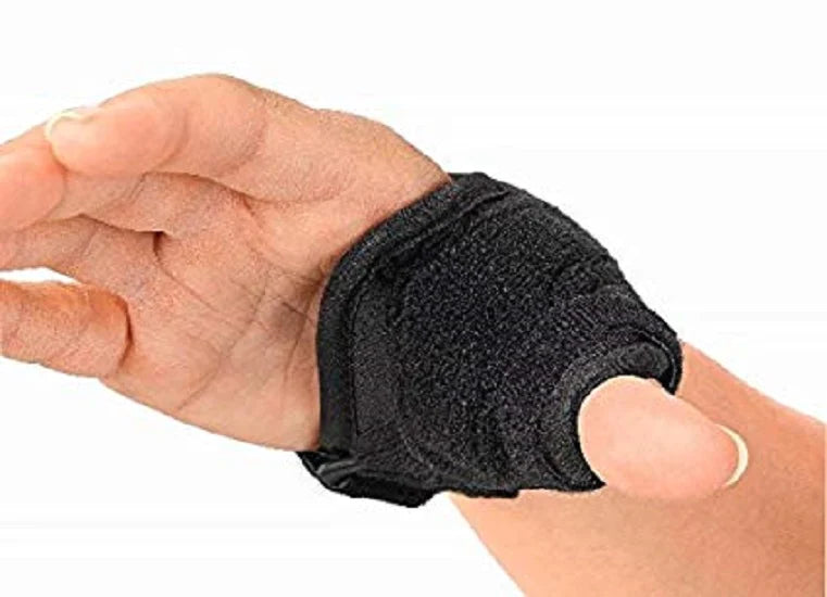 Corflex Rhizomed Soft - Thumb Support Large / X-Large Hook and Loop Strap Closure Left Hand Black - 90-3262-000