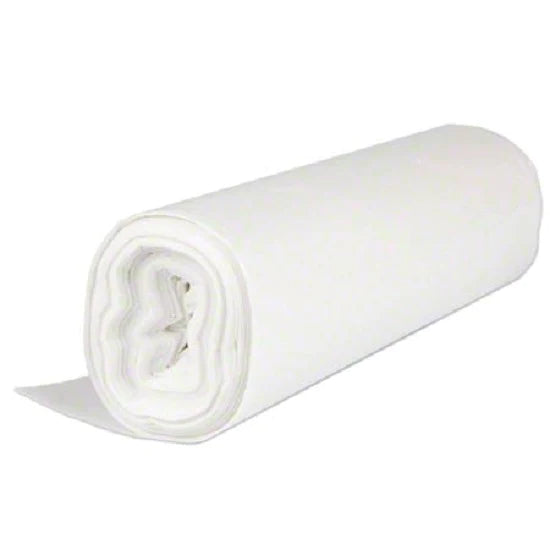 Inteplast - Trash Bag 7 gal. Natural HDPE 6 Mic. 20 X 22 Inch Star Seal Bottom Coreless Roll - S202206N