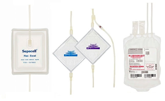 Double Blood Pack Unit