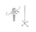 Fisher & Paykel - Mobile Hospital Pole Stand For AIRVO 2 Humidifier - 900PT421