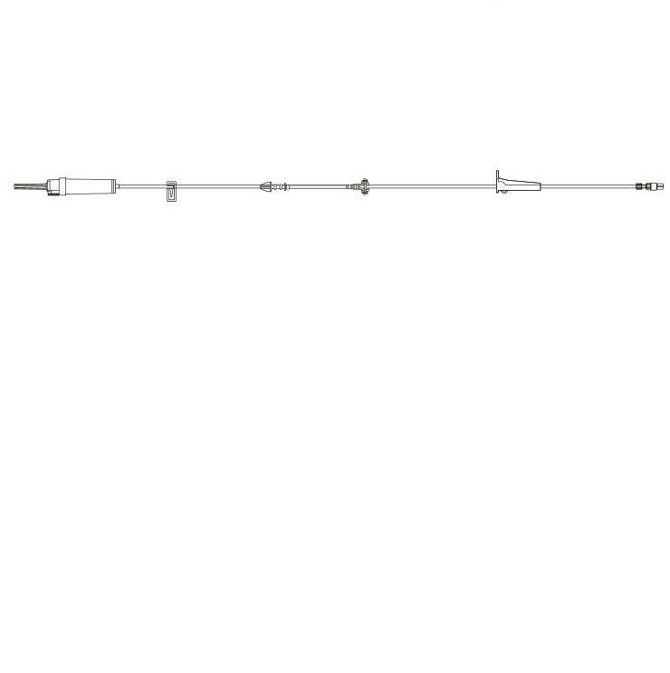 Becton Dickinson Infusion Set 20 Drops / mL Drip Rate