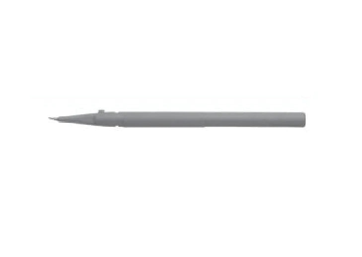 MSP - Micro Stab Knife Stainless Steel / Plastic 5 mm Depth Full Handle Sterile Disposable - 7516