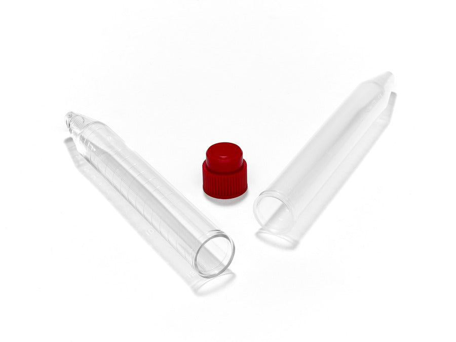 Caplugs Centrifuge Tube Conical Bottom Plain 15 X 120 mm 15 mL Without Color Coding