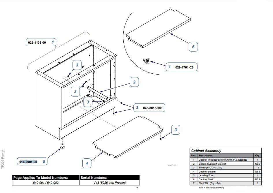 Leveling Screw Model