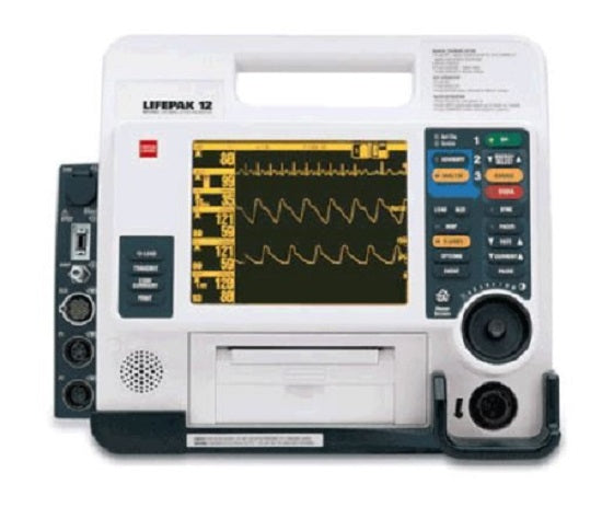 Defibrillator 12 Lead (Recertified) Unit Automatic Operation LIFEPAK Electrodes