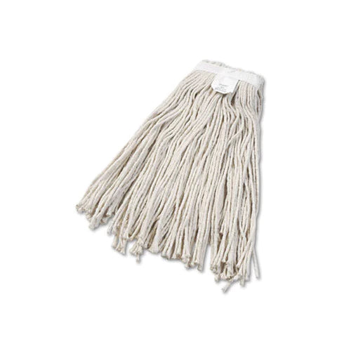 Boardwalk - Wet String Mop Head Cut-end Size 24 White Cotton Reusable - BWK2024CEA