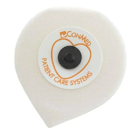 Positrace - ECG Snap Electrode Monitoring Radiolucent Foam Backing 4 per Pack - 1870C-004