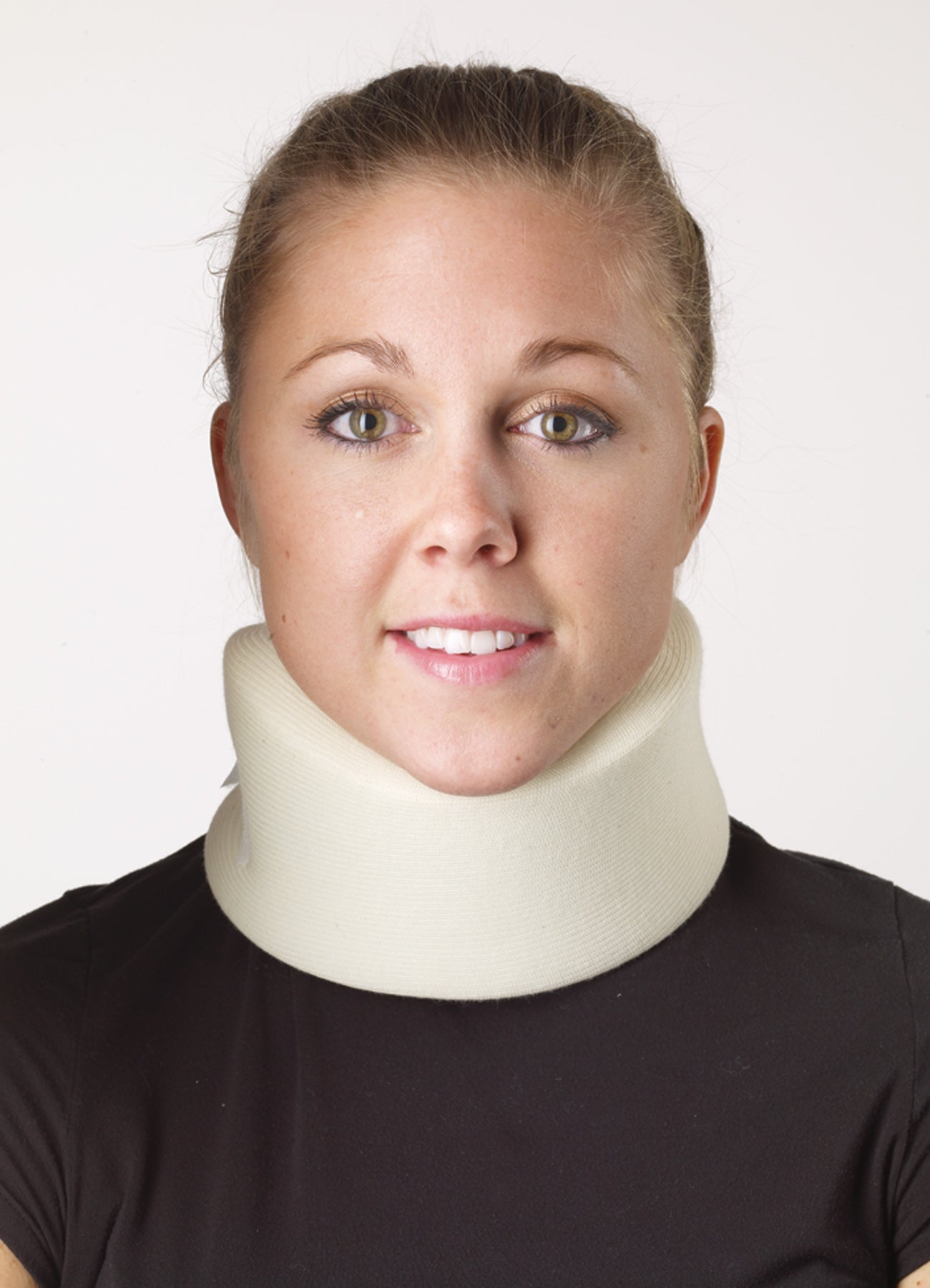 Ultra - Cervical Collar Contoured / Medium-Firm Density Adult Small One-Piece 2-1/2 Inch Height 16 to 20 Inch Neck Circumference - 15-5021-000