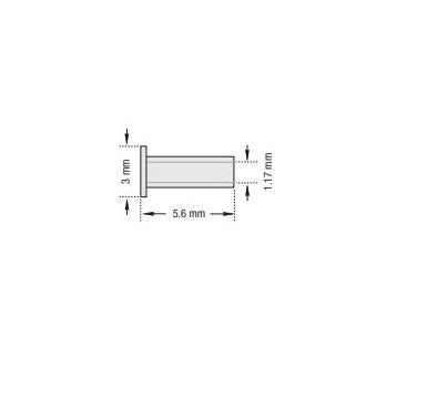 Olympus America - Porp Prosthesis Shea 3 mm Hydroxylapatite / Plasti-Pore - 140898
