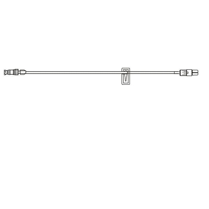 MaxZero - Extension Set 7 Inch Tubing 1 Port 0.5 mL Priming Volume - MZ5304