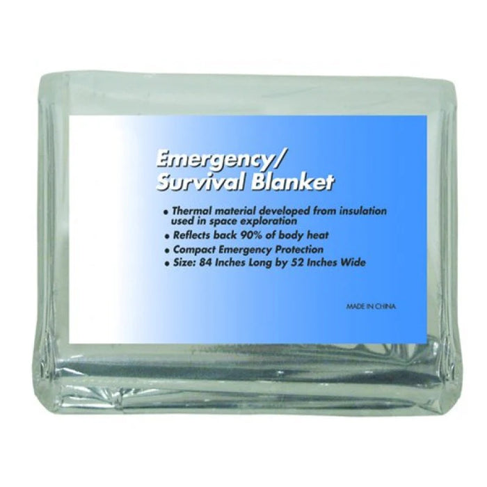 Complete Medical - Rescue Blanket 50 W X 86 L Inch Mylar, Aluminum - 8902