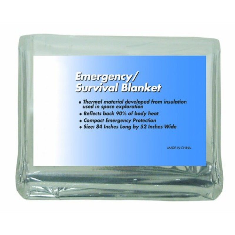 Complete Medical Rescue Blanket 50 W X 86 L Inch Mylar,