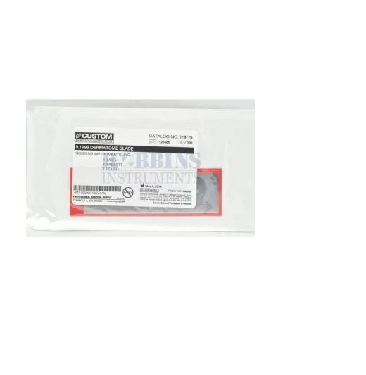 Padgett - Dermatome Blade German Stainless Steel Sterile Disposable Individually Wrapped - 9.1999