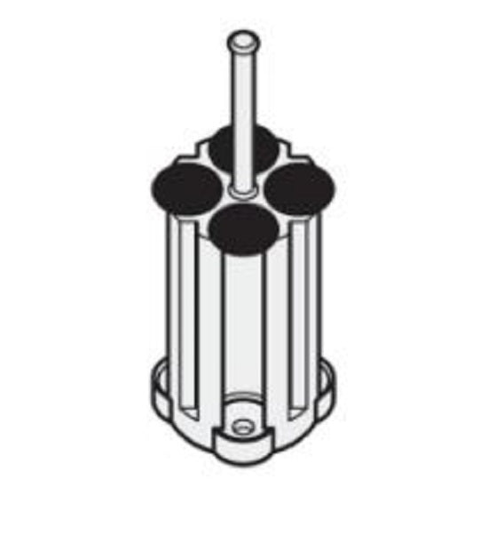 Round Bucket Centrifuge Tube Adapter for 4 to 10mL Tubes
