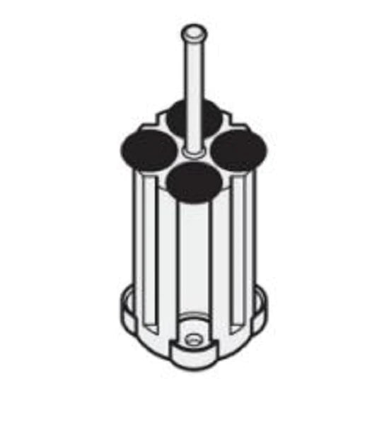 Eppendorf - Round Bucket Centrifuge Tube Adapter For Rotor Model A-4-38 - 022639269