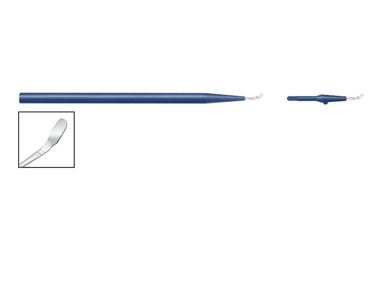 Sharpoint Sharptome - Crescent Knife Stainless Steel / Plastic 2 mm Width Full Handle Sterile Disposable - 74-1010