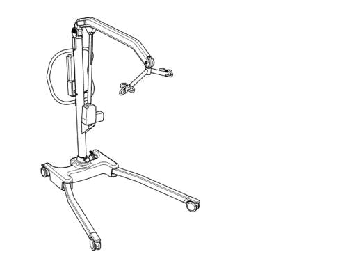 Joerns Healthcare - Attachment Assembly 4 Point Cradle Scale - HOY-4PTWSC-LP