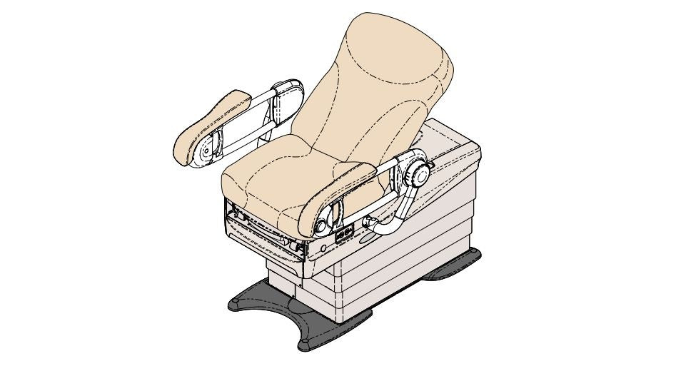 Table Support Rail Assembly