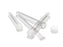 Caplugs - Test Tube Round Bottom Plain 13 X 100 mm 8 mL Without Color Coding Screw Cap Polystyrene Tube - 222-2068-050