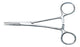 Grafco© - Hemostatic Forceps Kelly 5-1/2 Inch Length Surgical Grade Stainless Steel NonSterile Ratchet Lock Finger Ring Handle Straight Serrated Tips - 2674