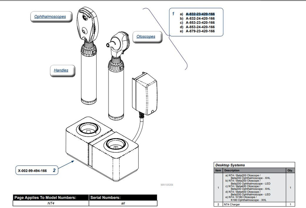 BETA Instruments Desktop Charger Set