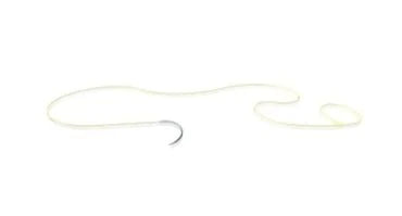 Monocryl Plus - Suture with Needle Absorbable Uncoated Undyed Suture Poliglecaprone 25 , Triclosan Size 3 - 0 12 Inch Suture 1-Needle 19 mm Length 3/8 Circle Precision Point - Reverse Cutting Needle - SXMP1B106