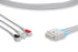 Global Medical Imaging - ECG Leadwire Set 3-Leads For Vivid 5/7 Ultrasound - 164L0027