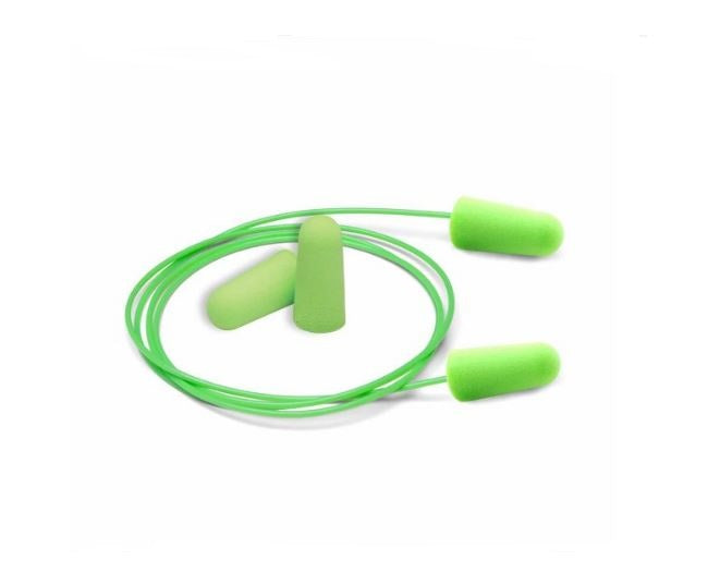 PuraFit Earplugs Corded Green