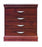 Woodland Park, TV Armoire with four drawers and a DVD/VCR shelf
