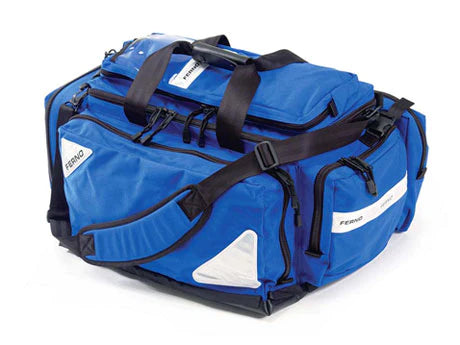 Ferno Model 5111 - Trauma Airway Management Bag Red DuPont Cordura Material 12-1/2 X 15 X 25 Inch - 0819801