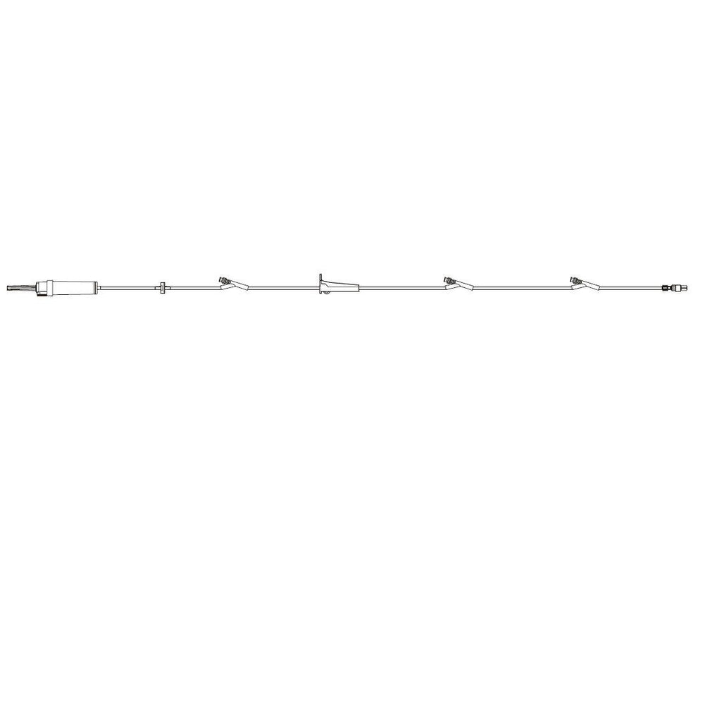 SmartSite Check Valve Roller Clamp Gravity set