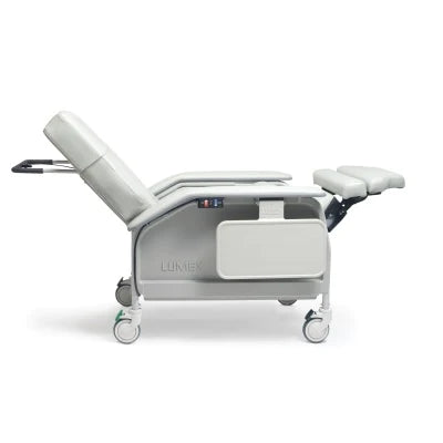 Lumex - Clinical Care Recliner Warm Taupe 4 Casters - FR566DG409