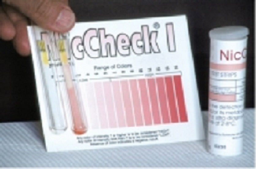 NicCheck I Rapid Test Kit Single Drug Nicotine Urine Sample CLIA Waived 50 Tests