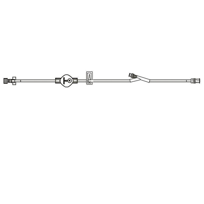 BD - Extension Set 18 Inch Tubing 1 Port 5 mL Priming Volume DEHP-Free - 20027E