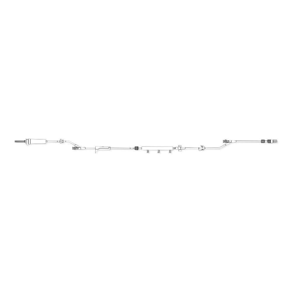 Smartsite - Primary IV Administration Set SmartSite 20 Drops / mL Drip Rate 118 Inch Tubing 2 Ports - 42521E