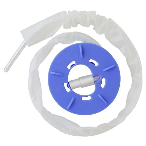 CompactCath - Urethral Catheter Coude Tip Silicone Coated PVC 14 Fr. 16 Inch - 1002-1614