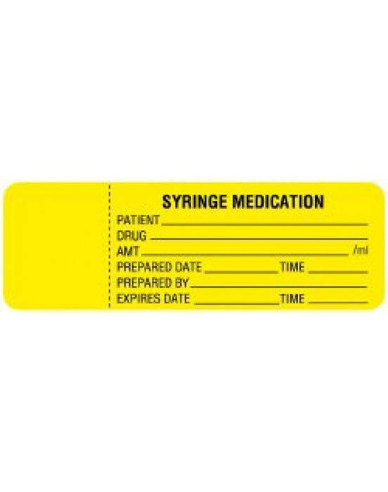 PRE-PRINTED LABEL