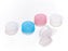Caplugs - Sample Cup Cap Polyethylene Flat Top Screw Cap Clear For Automated Analyzer Sample Cups - 300-1006-020
