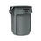 Rubbermaid Brute - Trash Can 55 gal. Round Gray Plastic Open Top - RCP265500GY