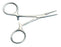 Grafco - Hemostatic Forceps Hartmann-Mosquito 3-1/2 Inch Length Stainless Steel NonSterile Ratchet Lock Finger Ring Handle Straight - 2670