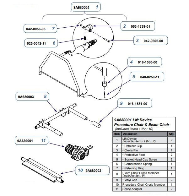 Spline Adaptor