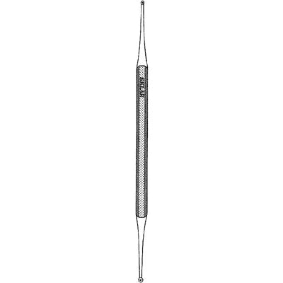 JAS Diagnostics - Excavator Curette 5 Inch Length Double-ended Handle - OAMY-50